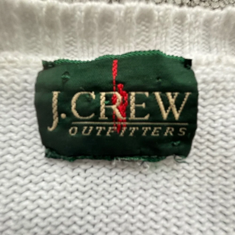 J. Crew Cream Crewneck Sweater
